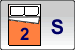 Cabin 2:  2 double berth, shared with crew